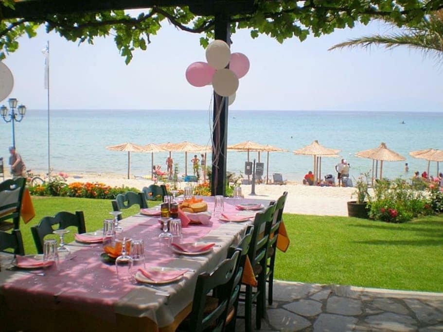 Seaside Beach House Szíviri Kültér fotó