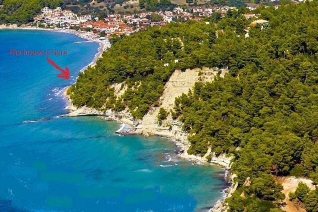 Seaside Beach House Szíviri Kültér fotó